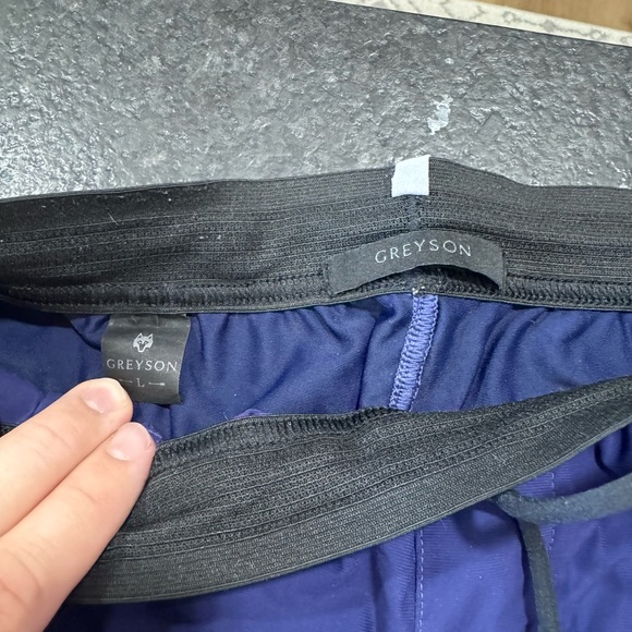 Greyson Mens Athletic Sweatpants Eggplant Purple Large - Picture 4 of 7